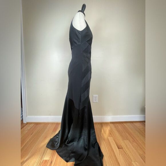 Calvin Klein Black Evening Dress Gown - Picture 4 of 5